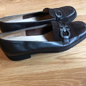 Salvatore Ferragamo loafers with logo